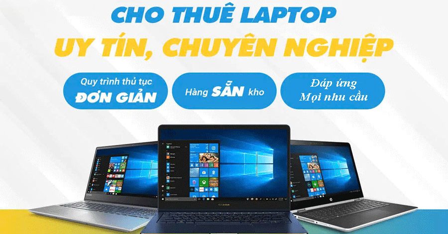 Cho thuê laptop tại Huế uy tín và chất lượng