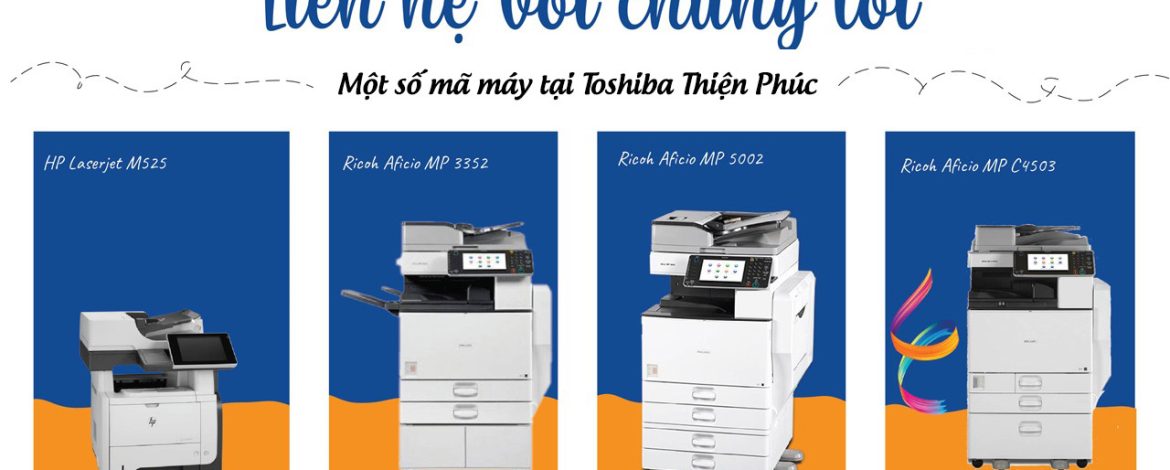 Cho thuê máy photocopy tại Huế uy tín và chất lượng